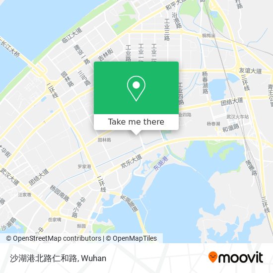 沙湖港北路仁和路 map