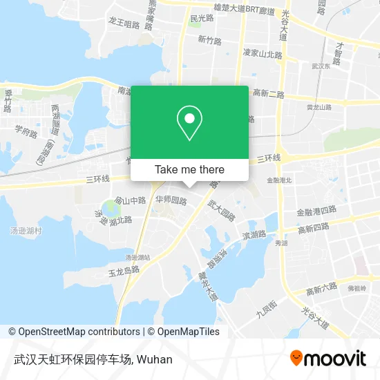 武汉天虹环保园停车场 map