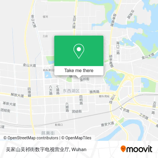 吴家山吴祁街数字电视营业厅 map