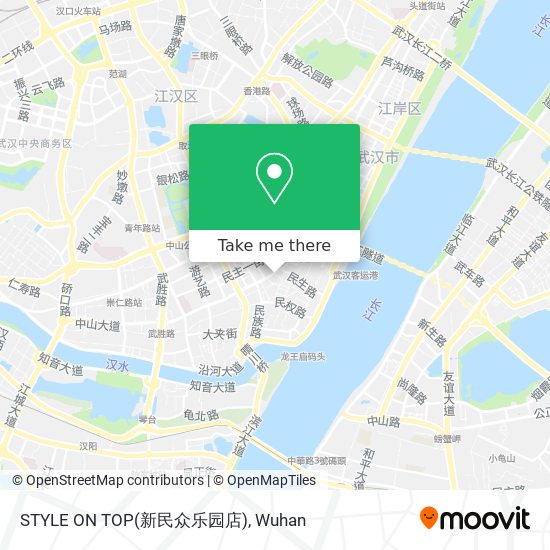 STYLE ON TOP(新民众乐园店) map