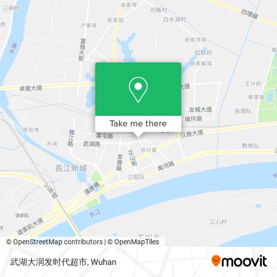 武湖大润发时代超市 map