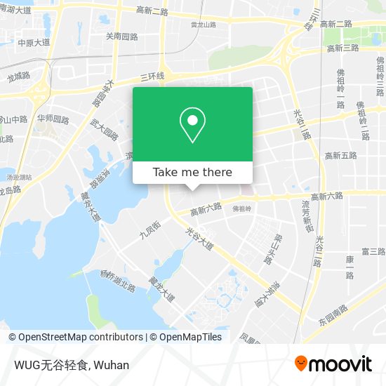 WUG无谷轻食 map