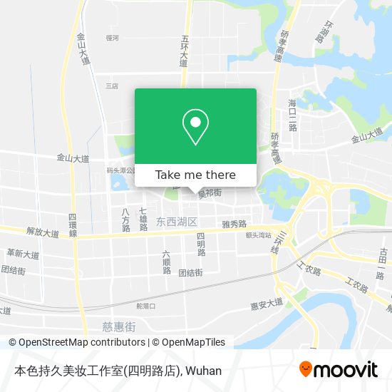 本色持久美妆工作室(四明路店) map