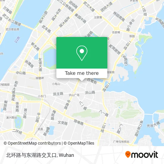 北环路与东湖路交叉口 map