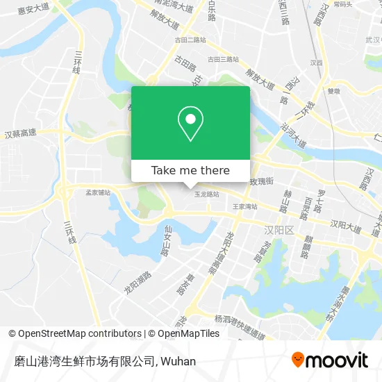 磨山港湾生鲜市场有限公司 map