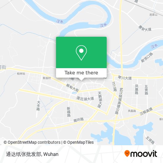 通达纸张批发部 map