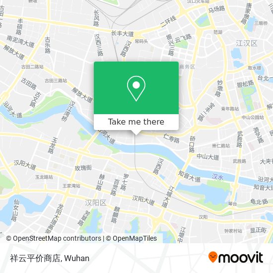 祥云平价商店 map