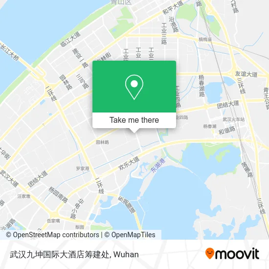 武汉九坤国际大酒店筹建处 map