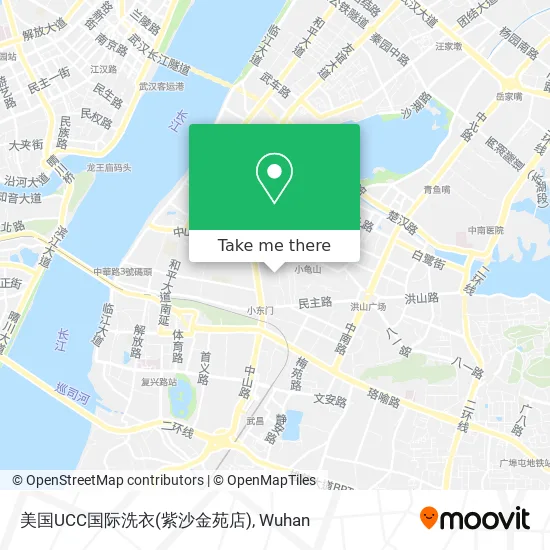 美国UCC国际洗衣(紫沙金苑店) map