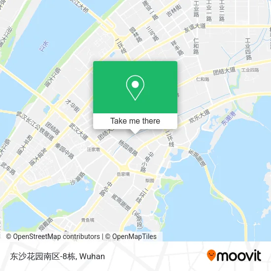 东沙花园南区-8栋 map