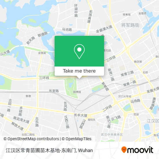 江汉区常青苗圃苗木基地-东南门 map
