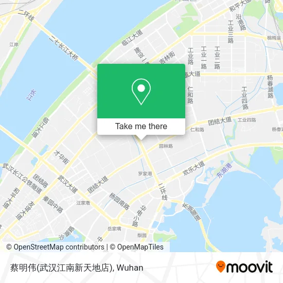 蔡明伟(武汉江南新天地店) map
