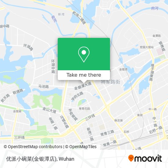 优派小碗菜(金银潭店) map