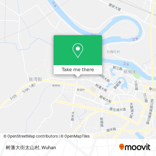 树藩大街太山村 map