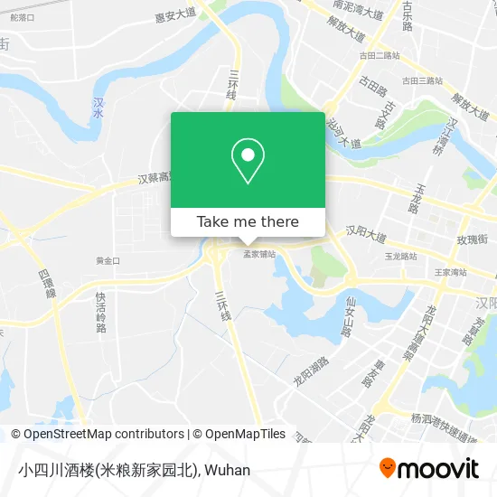 小四川酒楼(米粮新家园北) map