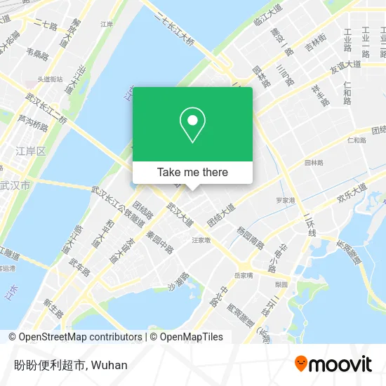 盼盼便利超市 map