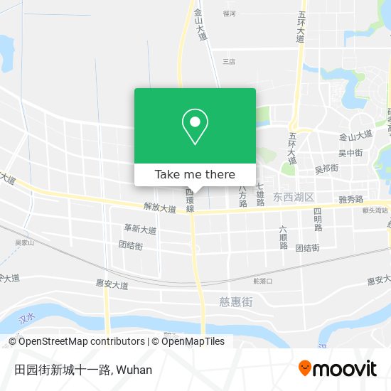 田园街新城十一路 map