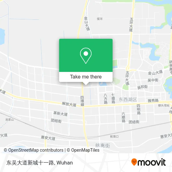 东吴大道新城十一路 map