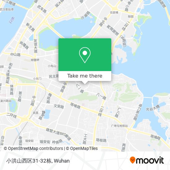 小洪山西区31-32栋 map