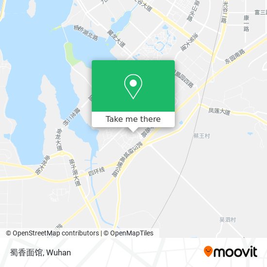 蜀香面馆 map