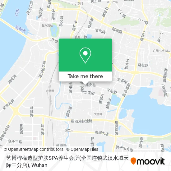艺博柠檬造型护肤SPA养生会所(全国连锁武汉水域天际三分店) map