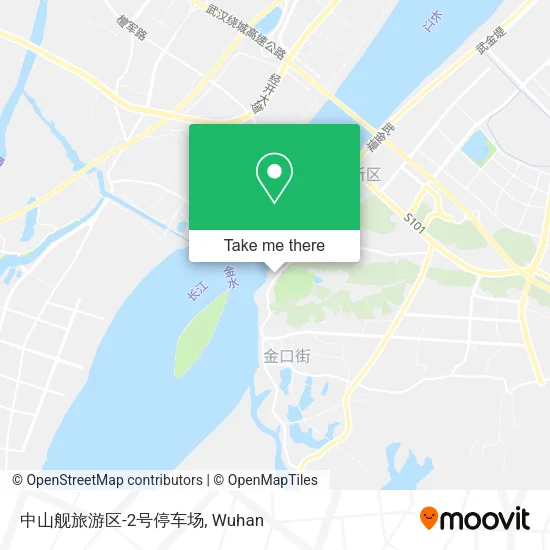 中山舰旅游区-2号停车场 map