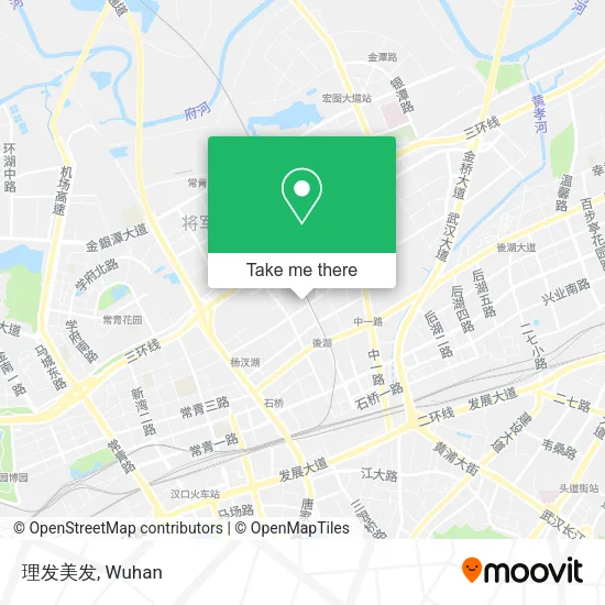 理发美发 map