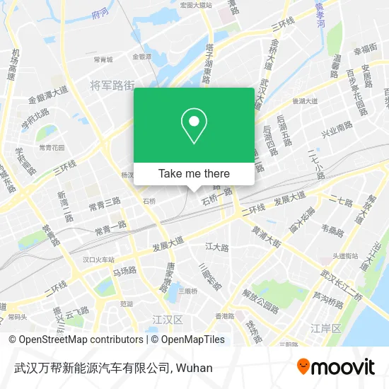 武汉万帮新能源汽车有限公司 map