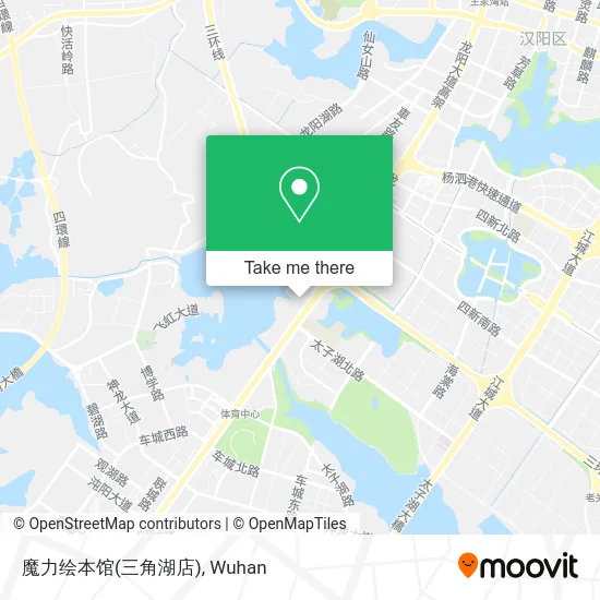 魔力绘本馆(三角湖店) map