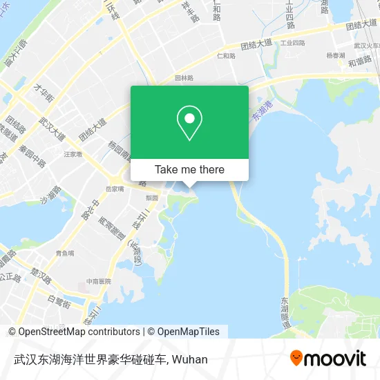 武汉东湖海洋世界豪华碰碰车 map