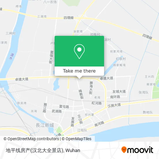 地平线房产(汉北大全景店) map
