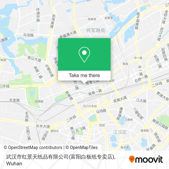 武汉市红景天纸品有限公司(富阳白板纸专卖店) map