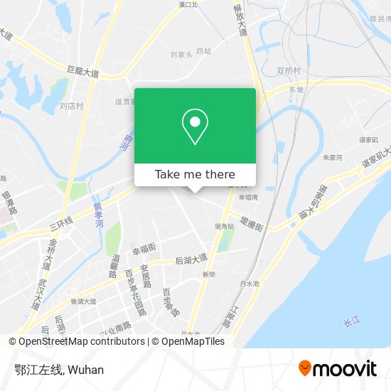 鄂江左线 map