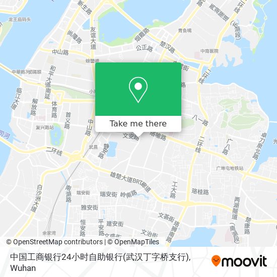 中国工商银行24小时自助银行(武汉丁字桥支行) map