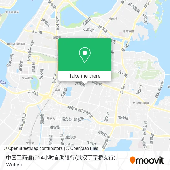 中国工商银行24小时自助银行(武汉丁字桥支行) map