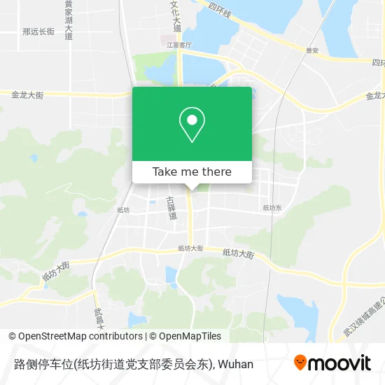 路侧停车位(纸坊街道党支部委员会东) map