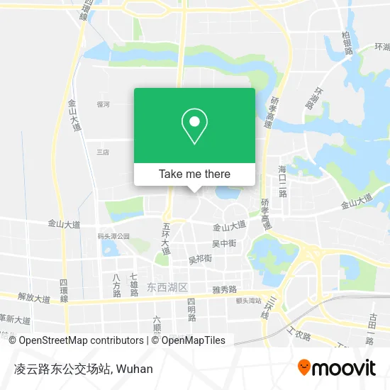 凌云路东公交场站 map
