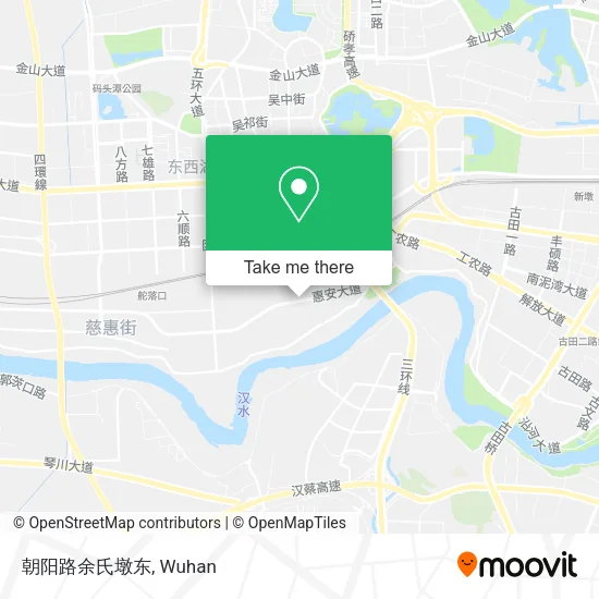 朝阳路余氏墩东 map