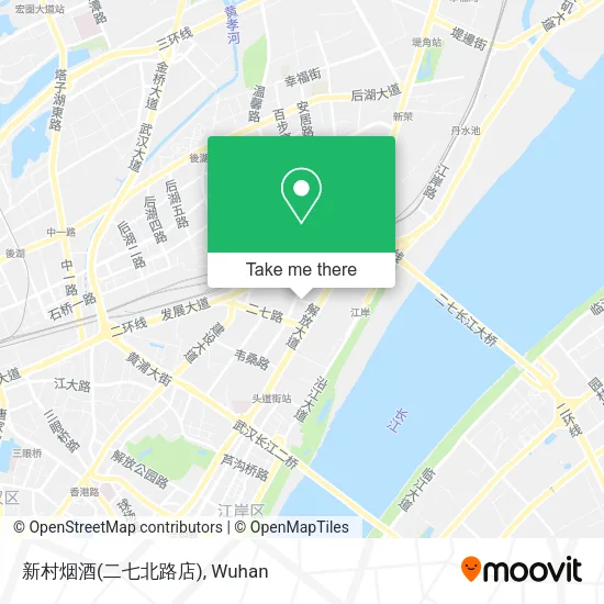 新村烟酒(二七北路店) map