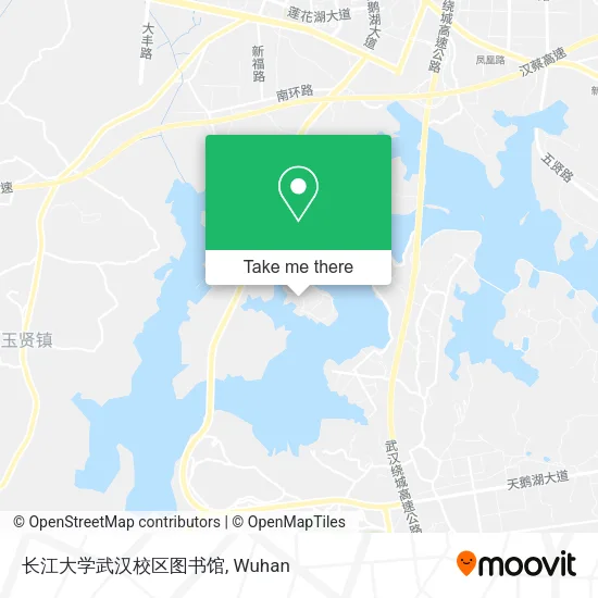 长江大学武汉校区图书馆 map