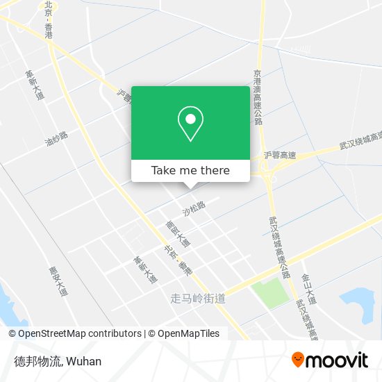 德邦物流 map