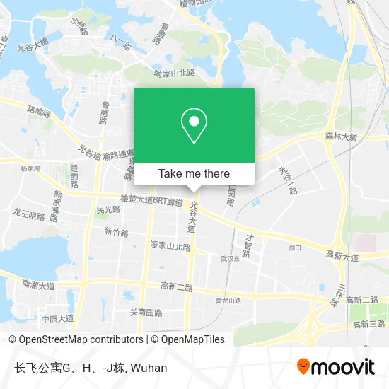 长飞公寓G、H、-J栋 map