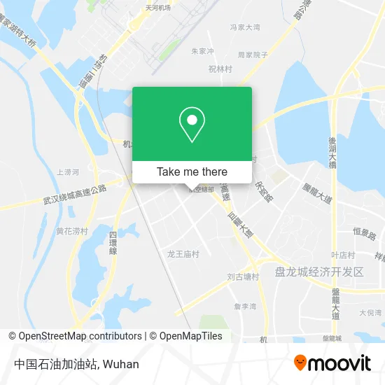 中国石油加油站 map