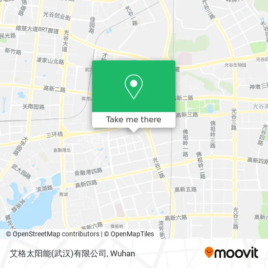 艾格太阳能(武汉)有限公司 map