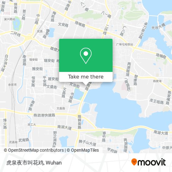 虎泉夜市叫花鸡 map