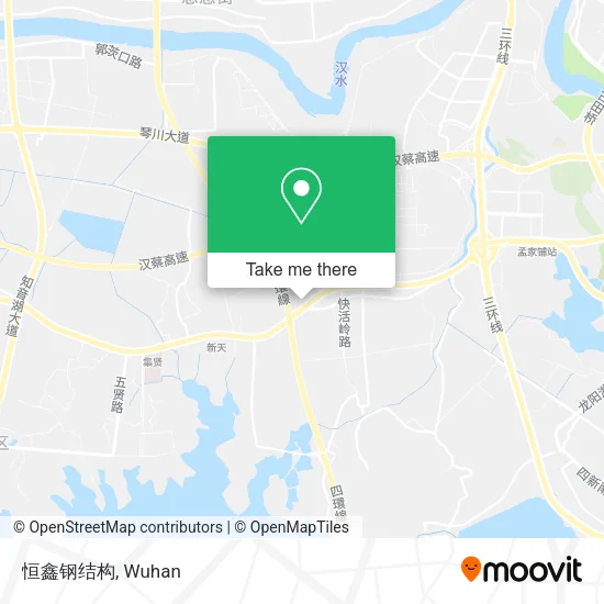 恒鑫钢结构 map