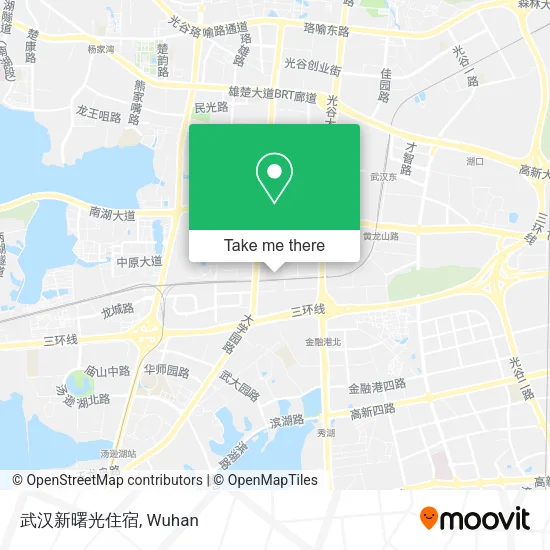 武汉新曙光住宿 map