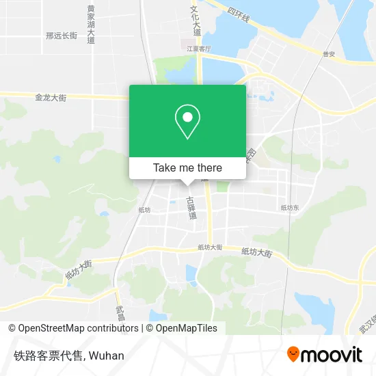 铁路客票代售 map