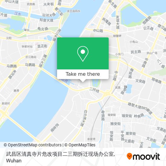 武昌区清真寺片危改项目二三期拆迁现场办公室 map