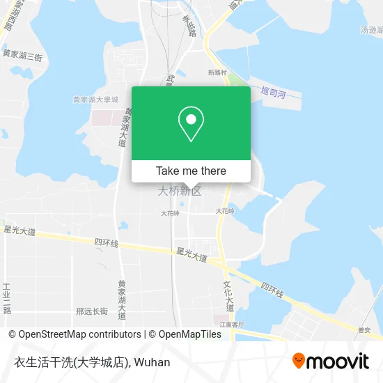 衣生活干洗(大学城店) map